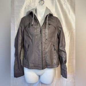 J2 faux leather jacket